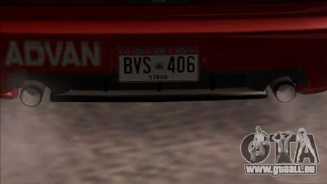 Acura NSX ADVAN pour GTA San Andreas