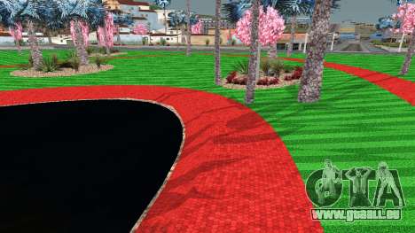 Parc Glen coloré pour GTA San Andreas