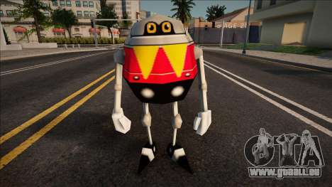 Sonic R Skin - Egg Robo pour GTA San Andreas