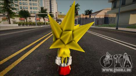 Sonic R Skin - Super Sonic pour GTA San Andreas