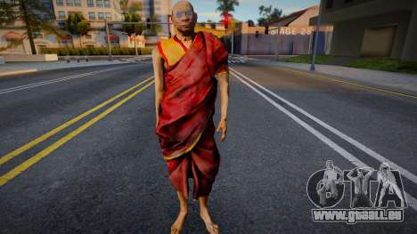 Monk Tibetan o Monje tibetano Version 2 Tunica d für GTA San Andreas