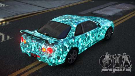 Nissan Skyline R34 PNZ S11 pour GTA 4