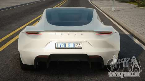 Tesla Roadster [Prov] pour GTA San Andreas