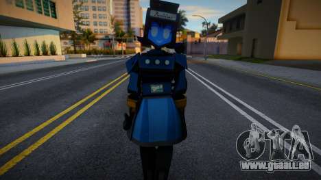 Lady Dispenser Blue für GTA San Andreas