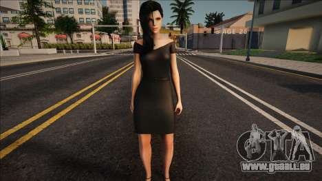 Lady Black Dress für GTA San Andreas