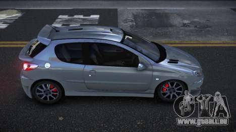 Peugeot 206 SHR pour GTA 4