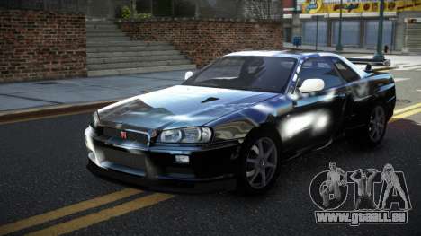 Nissan Skyline R34 PNZ S6 pour GTA 4