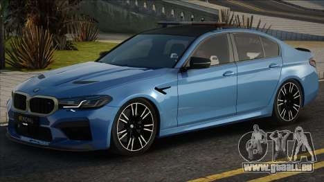 BMW F90 Blue pour GTA San Andreas