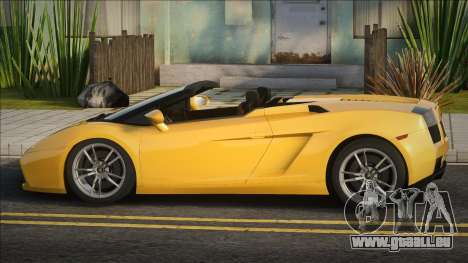 Lamborghini Gallardo Cab für GTA San Andreas