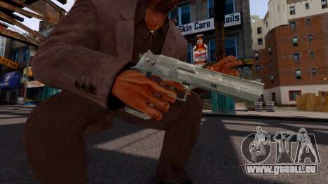 Nickel-Plated Combat Pistol pour GTA 4