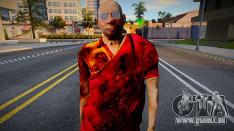 Monje Tibetano Version 2 Tunica Sangrando o muer pour GTA San Andreas