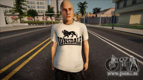 Homme à la mode en T-shirt pour GTA San Andreas