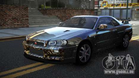 Nissan Skyline R34 PNZ S10 pour GTA 4