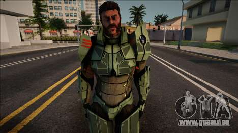 Farhad de E.T. ARMIES con EXPRESIONES FACIALES E für GTA San Andreas