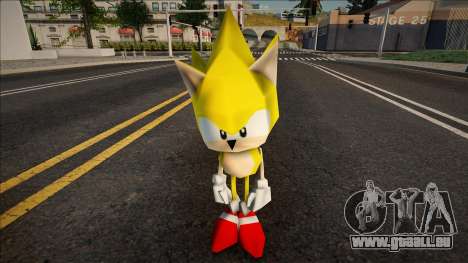 Sonic R Skin - Super Sonic pour GTA San Andreas