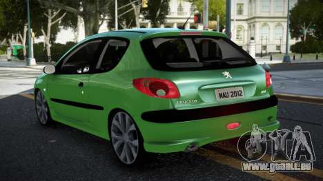 Peugeot 206 SV pour GTA 4