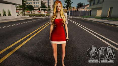 Girl Xmas pour GTA San Andreas