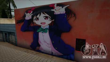 Mural Nico Yazawa pour GTA San Andreas