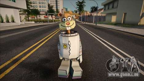 Sandy Cheeks from Sponge Bob pour GTA San Andreas