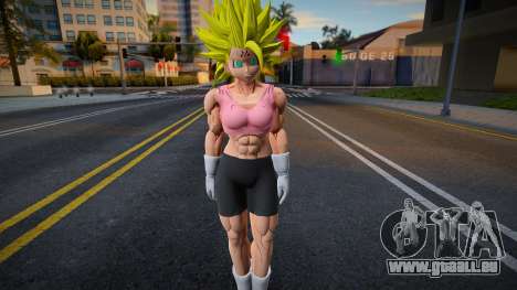 Bra (Universe 16) SSJ transformaciones v5 für GTA San Andreas