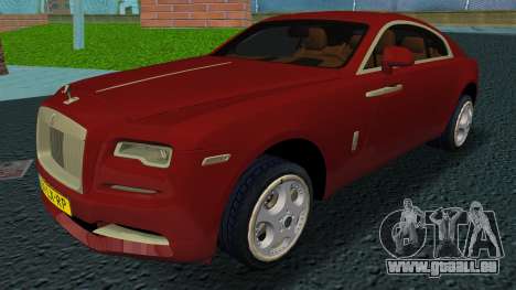 Rolls Royce Wraith series 2 pour GTA Vice City