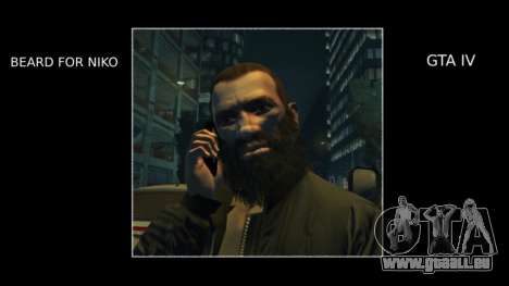 Beard For Niko pour GTA 4