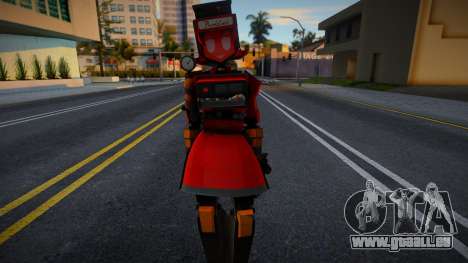 Lady Dispenser Red für GTA San Andreas