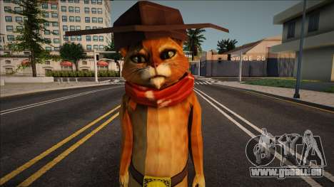 Puss In Boots o el gato con botas version vaque pour GTA San Andreas