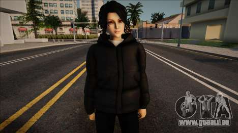 Fille en veste Skin pour GTA San Andreas