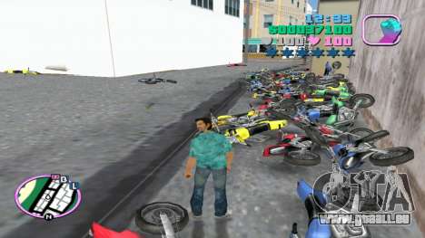 Lancer de vélos pour GTA Vice City