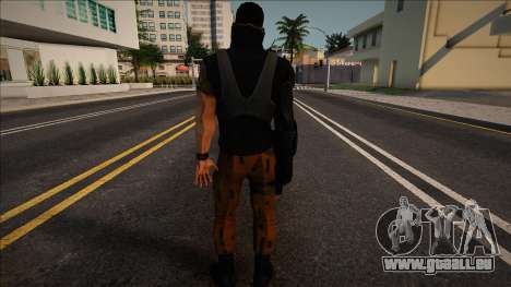 Ben Saxon de Deus Ex: The Fall Con EXPRESIONES F für GTA San Andreas