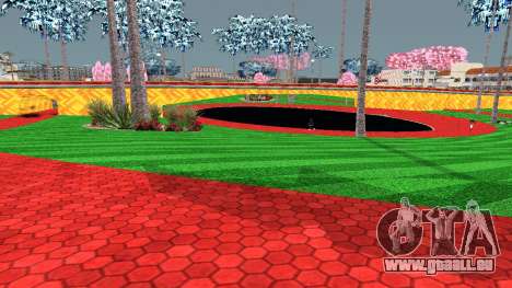 Parc Glen coloré pour GTA San Andreas