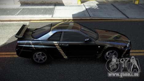 Nissan Skyline R34 PNZ S14 für GTA 4