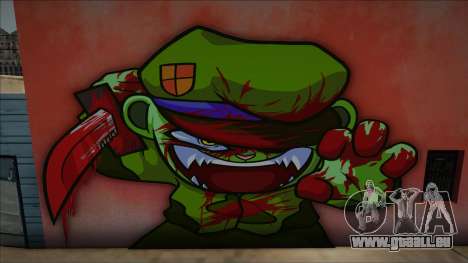 Mural Fliqpy Bloody für GTA San Andreas