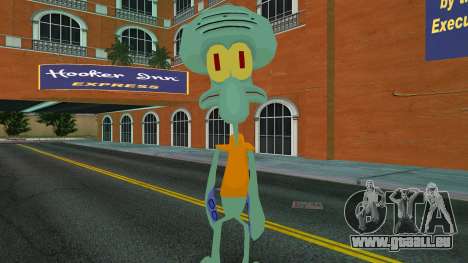 Squidward (Spongebob) Skin pour GTA Vice City