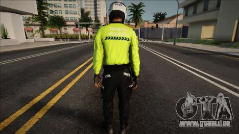 Sahin Motorize Trafik Timleri Kasklı Skin pour GTA San Andreas