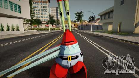 Mr Krabs from Sponge Bob pour GTA San Andreas