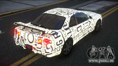 Nissan Skyline R34 PNZ S2 für GTA 4