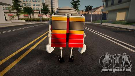 Sonic R Skin - Egg Robo pour GTA San Andreas