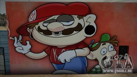 Mural Day Out Mario für GTA San Andreas