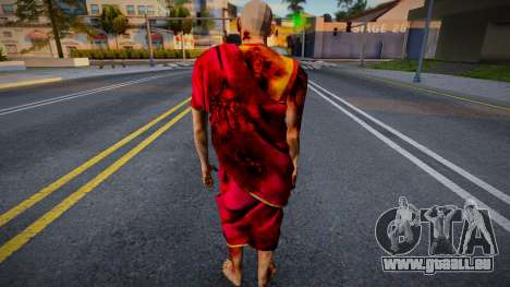 Monje Tibetano Version 2 Tunica Sangrando o muer pour GTA San Andreas