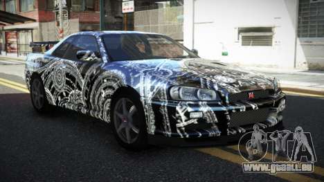 Nissan Skyline R34 PNZ S4 pour GTA 4