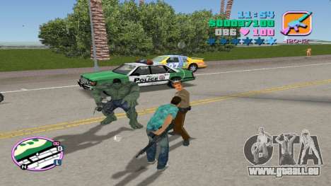 Garde du corps de Hulk pour GTA Vice City