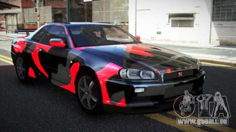 Nissan Skyline R34 PNZ S7 für GTA 4