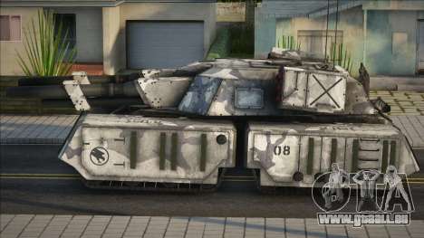 X-66 Mammoth Tank (with Arctic camouflage) from für GTA San Andreas