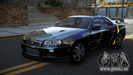 Nissan Skyline R34 PNZ S14 für GTA 4