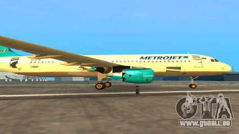 Airbus A321 Metrojet Kogalymavia für GTA San Andreas