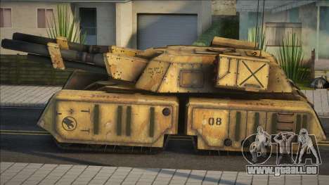 X-66 Mammoth Tank (with Default camouflage) from für GTA San Andreas