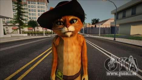 Puss In Boots o el gato con botas version 2 DE S für GTA San Andreas