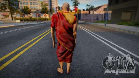 Monk Tibetan o Monje tibetano Version 2 Tunica d für GTA San Andreas